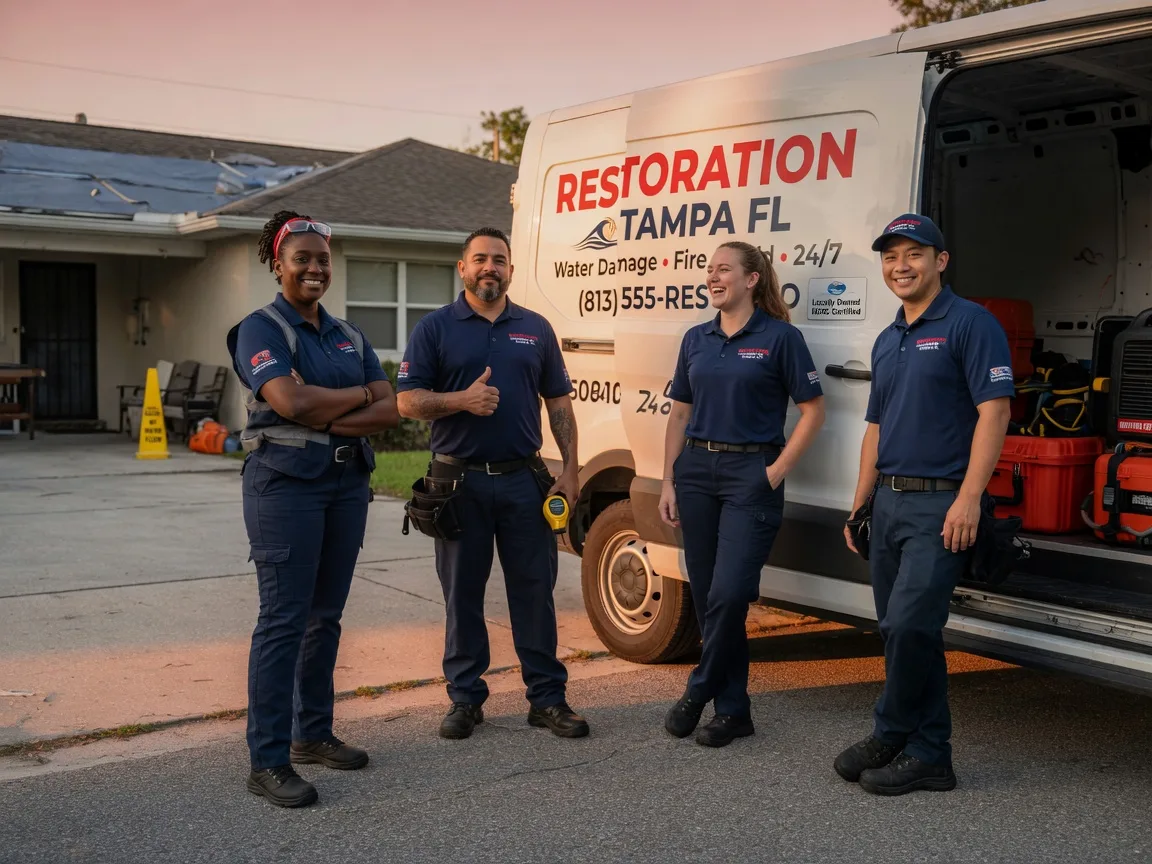 Water Damage Restoration company in Sheridan, TX